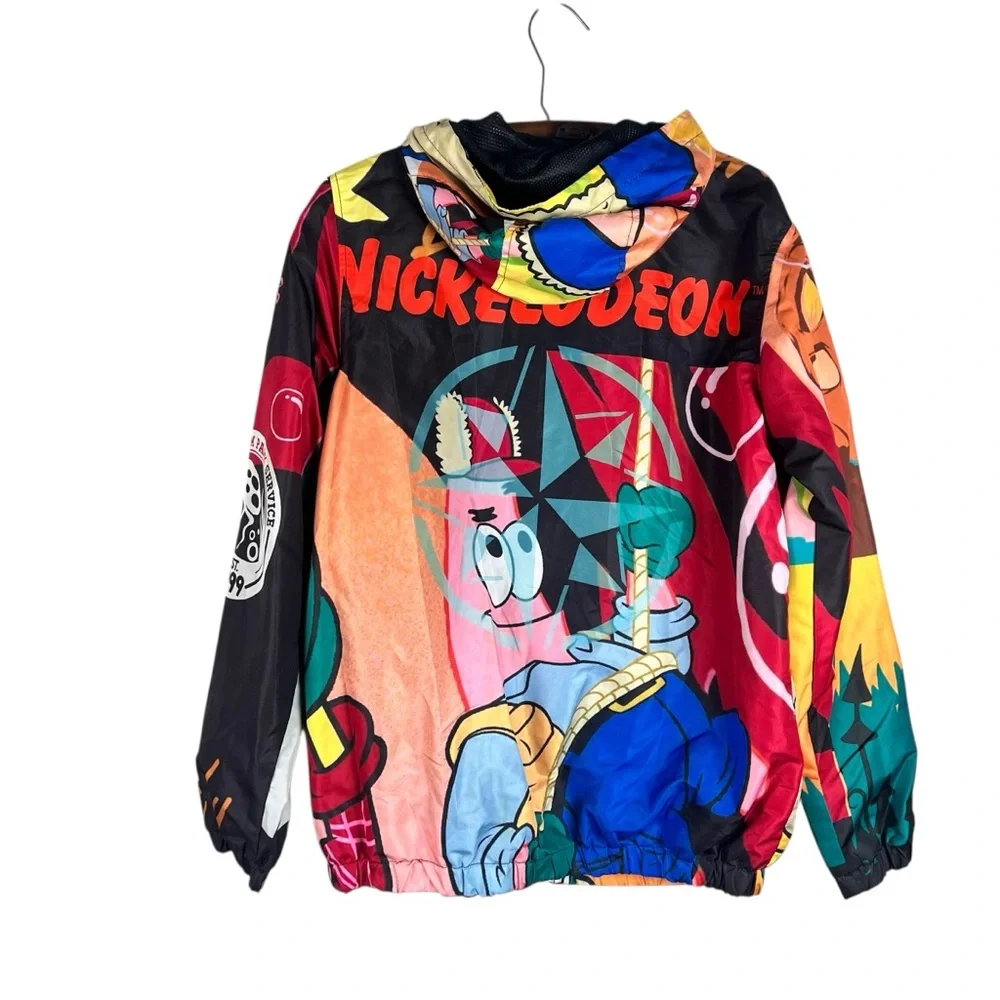 Members Only Nickelodeon Unisex SpongeBob‎ SquarePants windbreaker Jacket SZ S